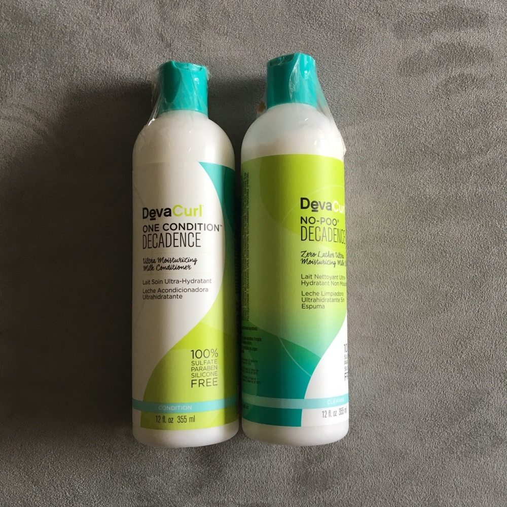 Deva Curl No Poo Decadence & One Condition